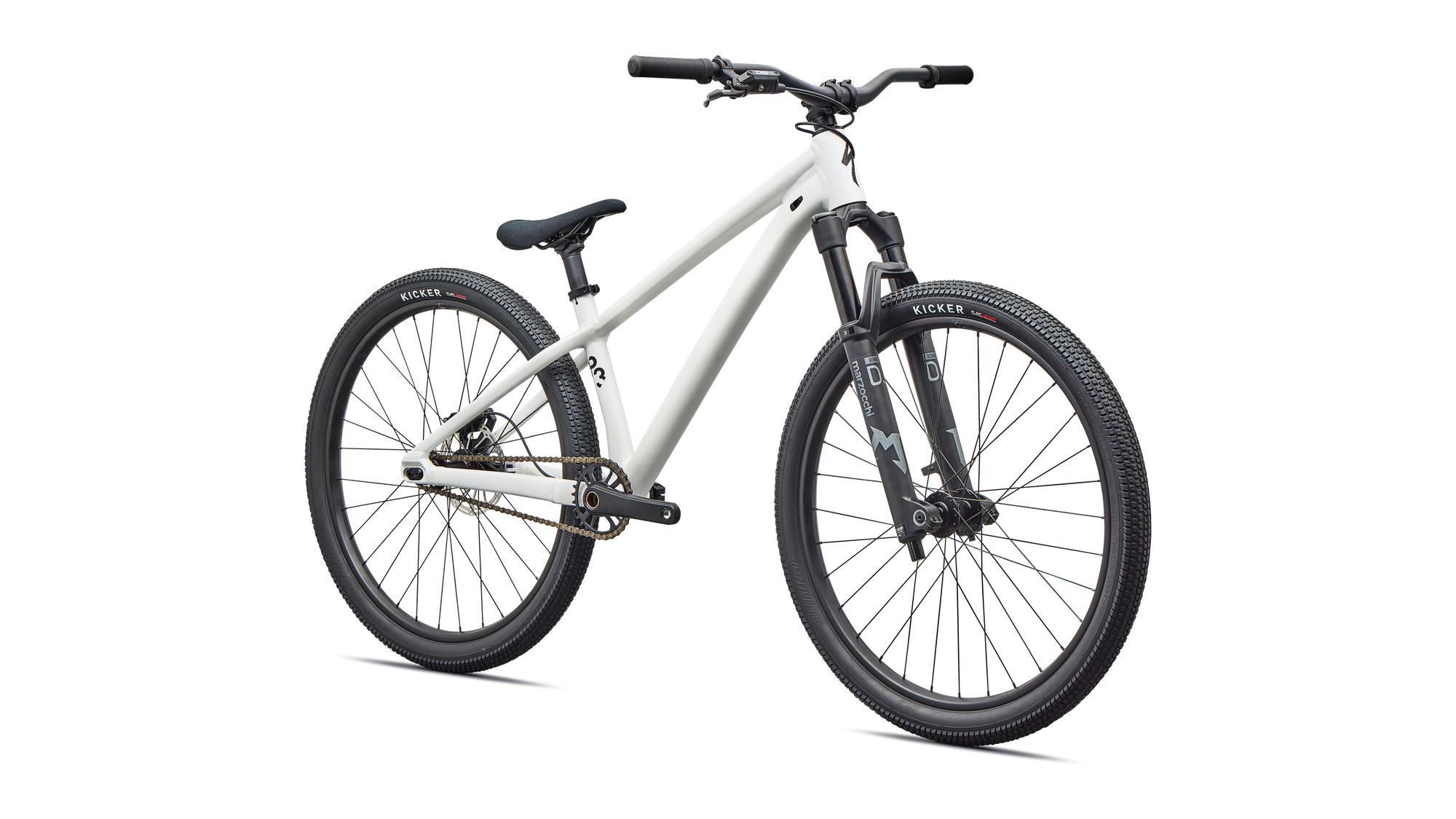 Specialized P.3 - Satin Metallic White Silver / Metallic Obsidian