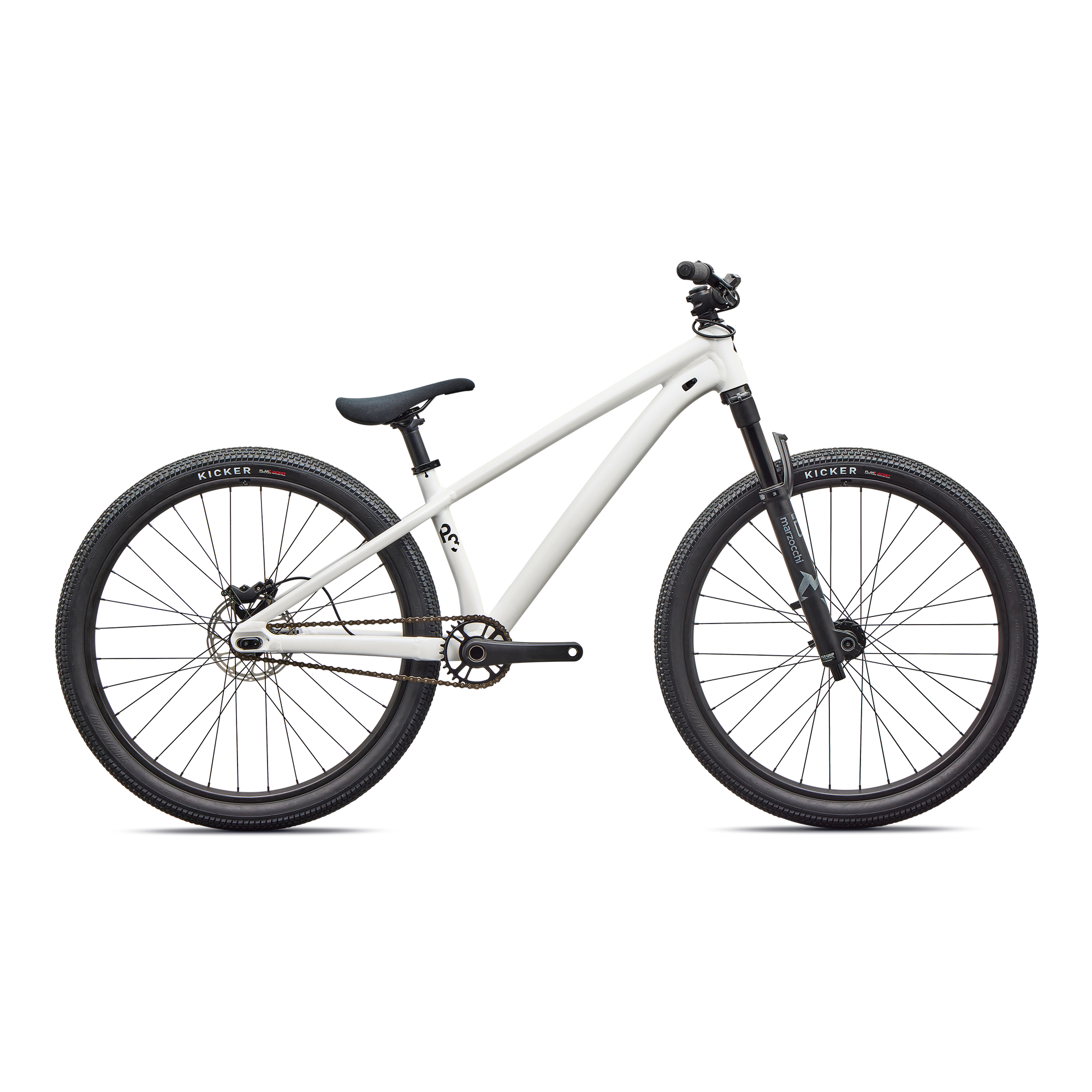 Specialized P.3 - Satin Metallic White Silver / Metallic Obsidian