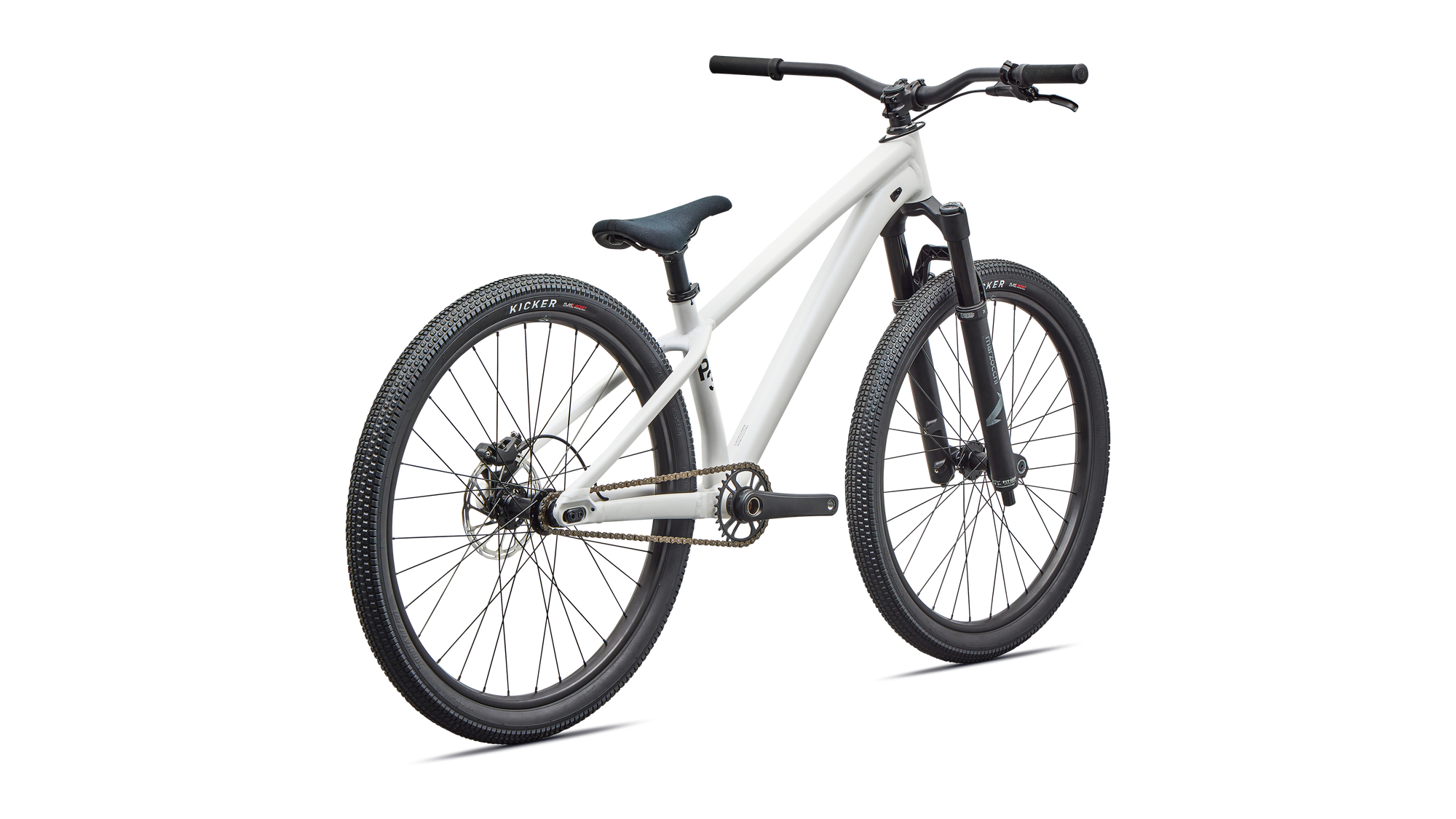 Specialized P.3 - Satin Metallic White Silver / Metallic Obsidian