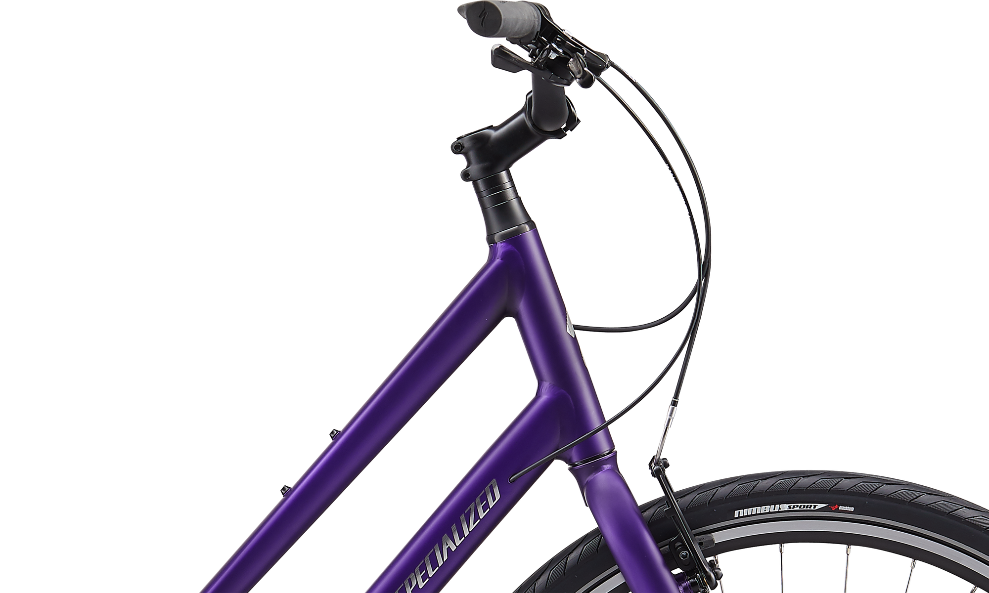 Specialized Crossroads 1.0 Step-Through - Plum Purple / Chrome