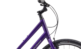 Specialized Crossroads 1.0 Step-Through - Plum Purple / Chrome