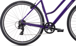 Specialized Crossroads 1.0 Step-Through - Plum Purple / Chrome