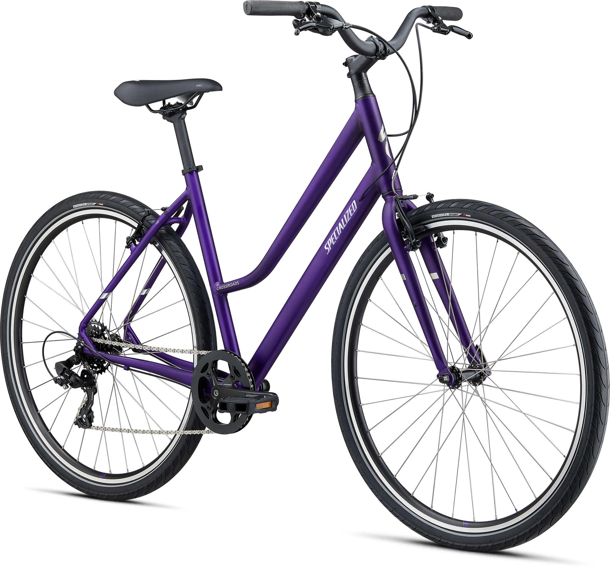 Specialized Crossroads 1.0 Step-Through - Plum Purple / Chrome