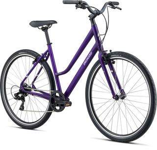 Specialized Crossroads 1.0 Step-Through - Plum Purple / Chrome
