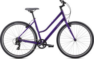 Specialized Crossroads 1.0 Step-Through - Plum Purple / Chrome