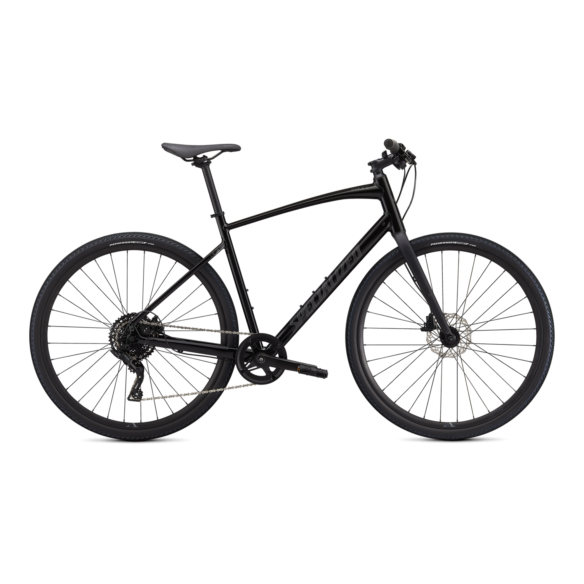 Specialized Sirrus X 2.0 - Gloss Black / Satin Charcoal Reflective