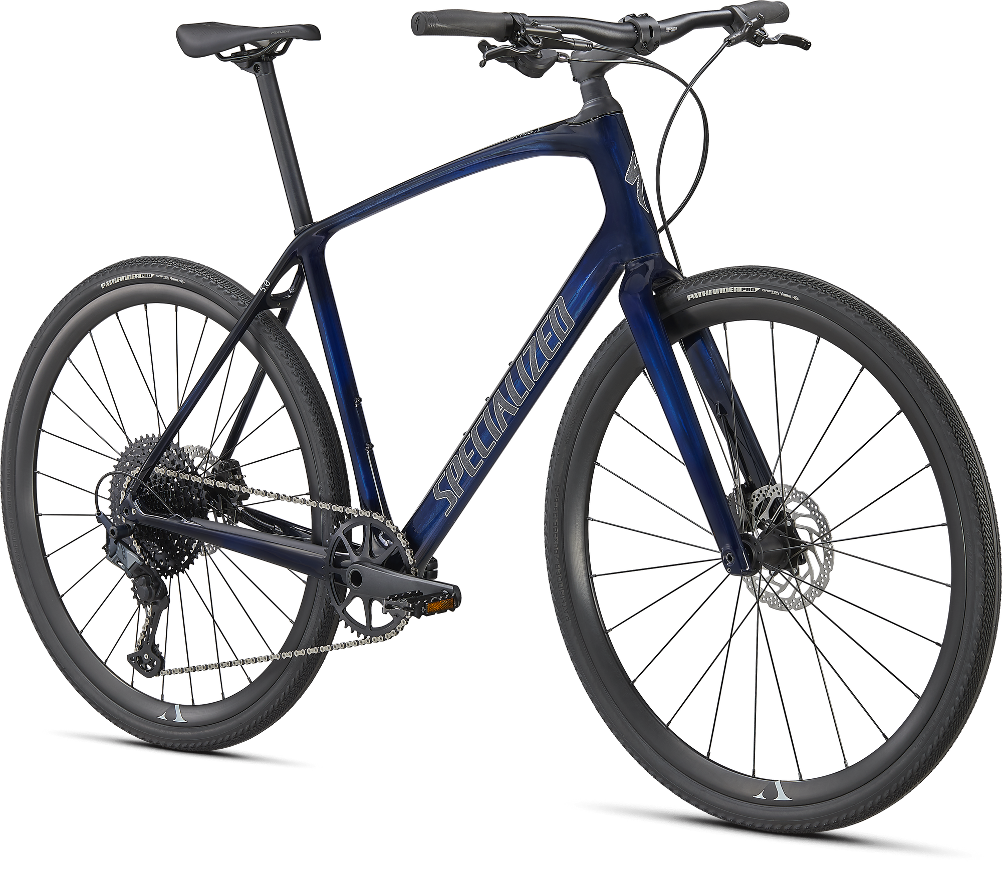 Specialized Sirrus X 5.0 - Gloss Blue Tint / Ice Blue / Satin Black Reflective