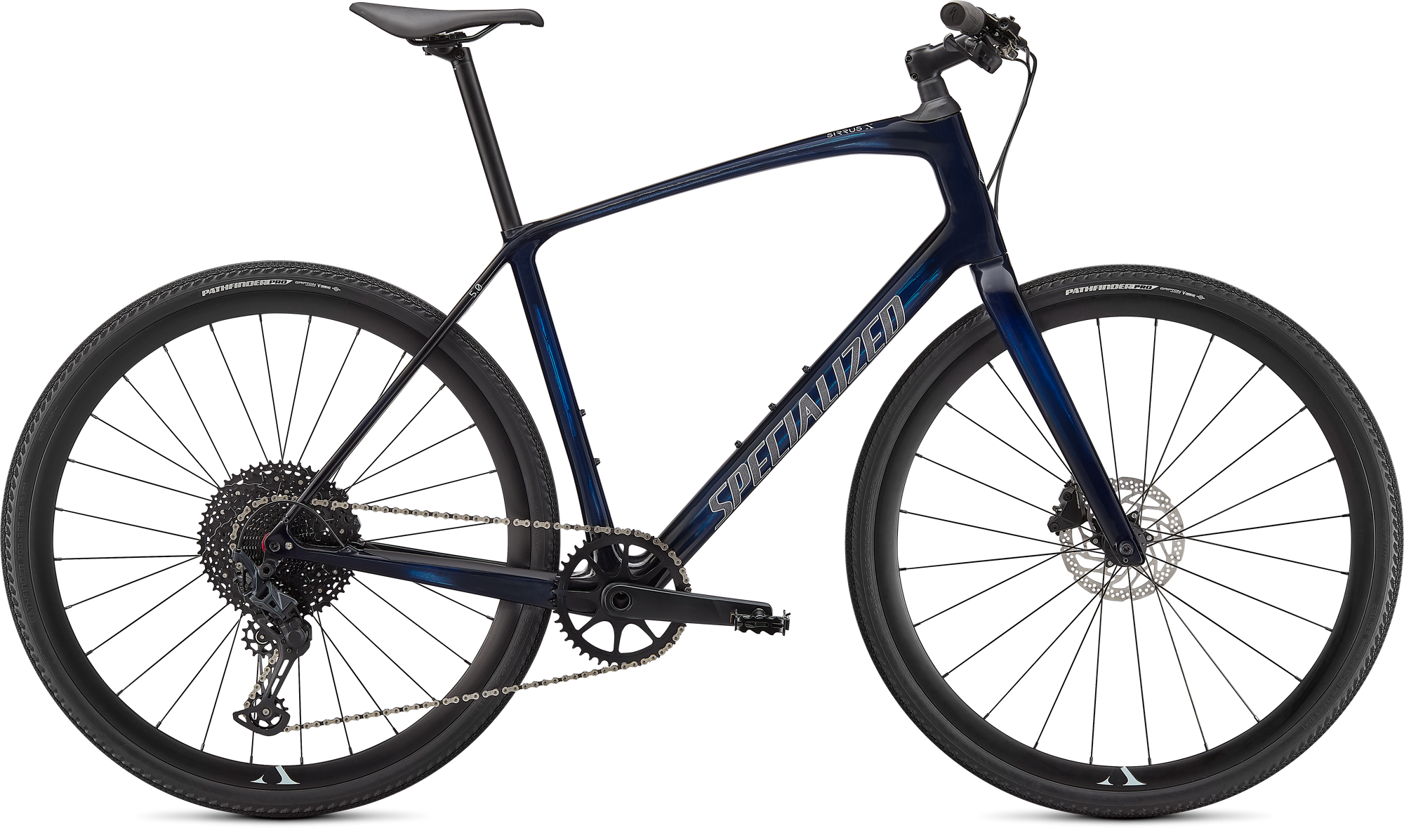 Specialized Sirrus X 5.0 - Gloss Blue Tint / Ice Blue / Satin Black Reflective