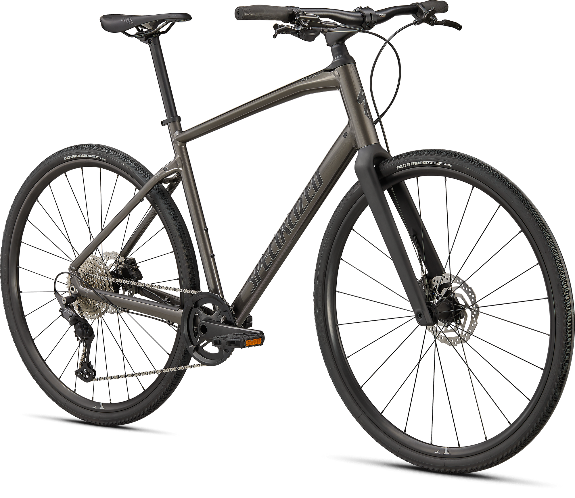 Specialized Sirrus X 4.0 - Gloss Smoke / Cool Grey / Satin Black Reflective