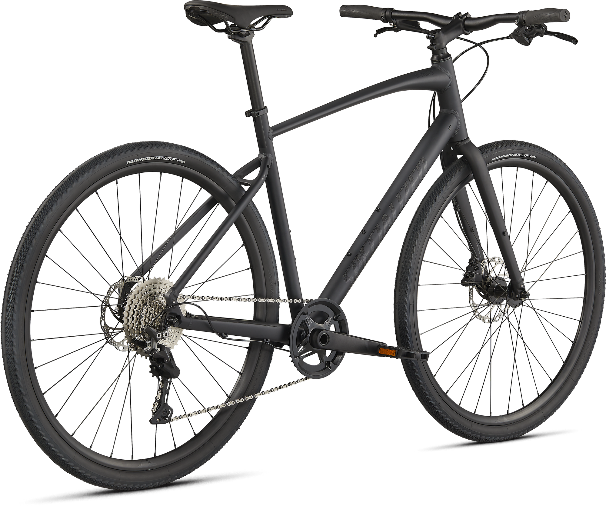 Specialized Sirrus X 3.0 - Satin Cast Black / Satin Black / Black Reflective