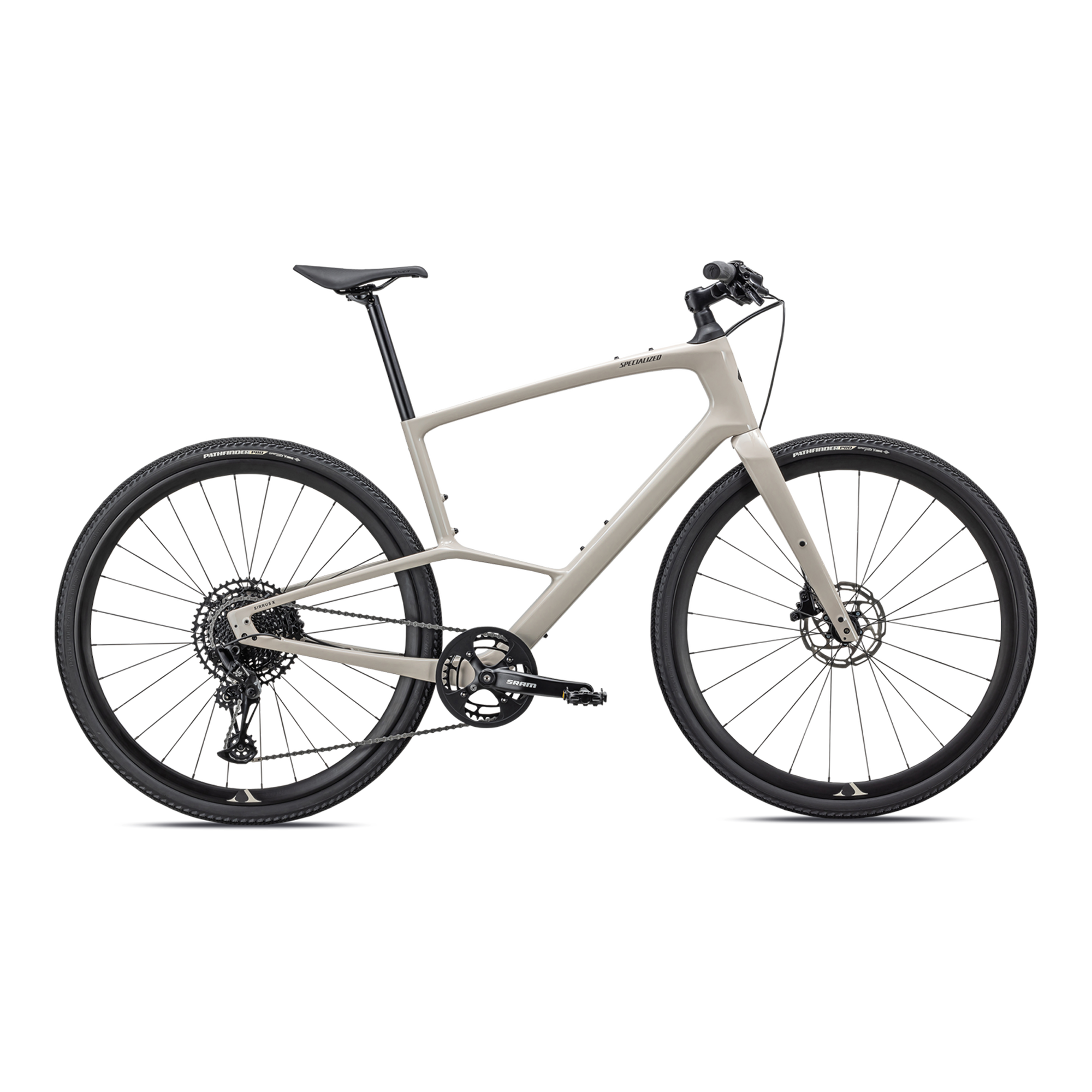 Specialized Sirrus X 5.0 - Gloss White Mountains / Gunmetal / Satin White Mtns Reflective