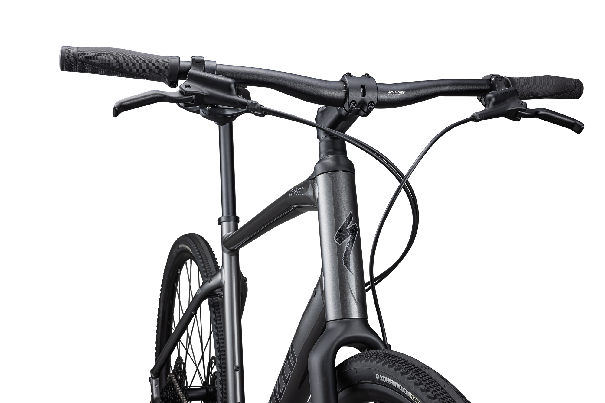 Specialized Sirrus X 4.0 - Satin Smoke / Cool Grey / Satin Black Reflective