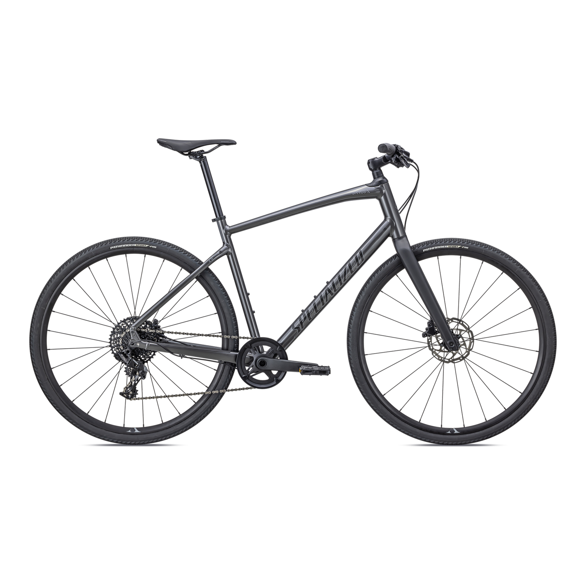 Specialized Sirrus X 4.0 - Satin Smoke / Cool Grey / Satin Black Reflective
