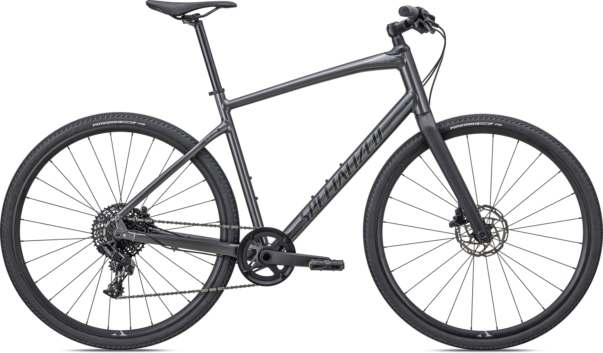 Specialized Sirrus X 4.0 - Satin Smoke / Cool Grey / Satin Black Reflective