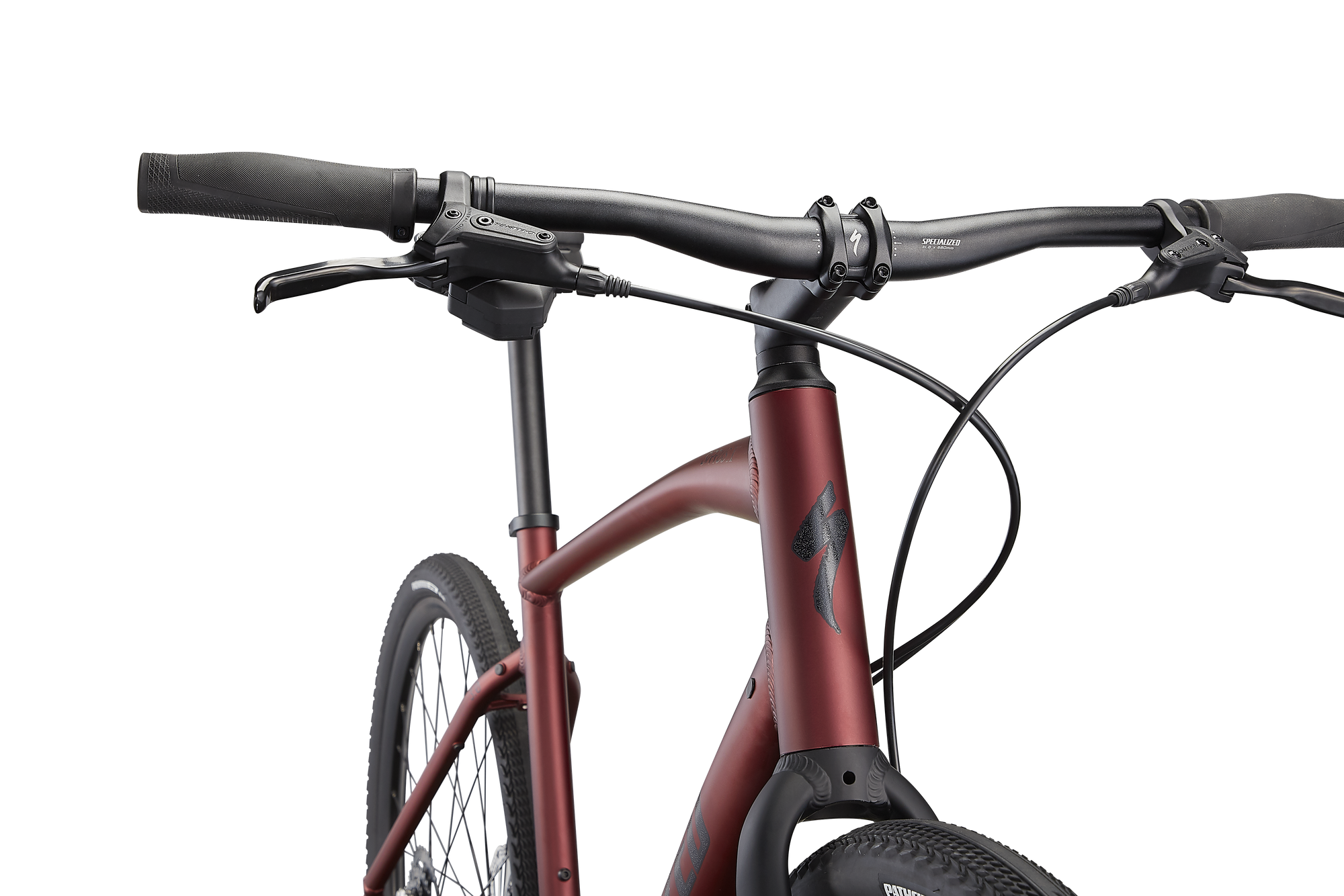 Specialized Sirrus X 3.0 - Satin Maroon / Black / Satin Black Reflective