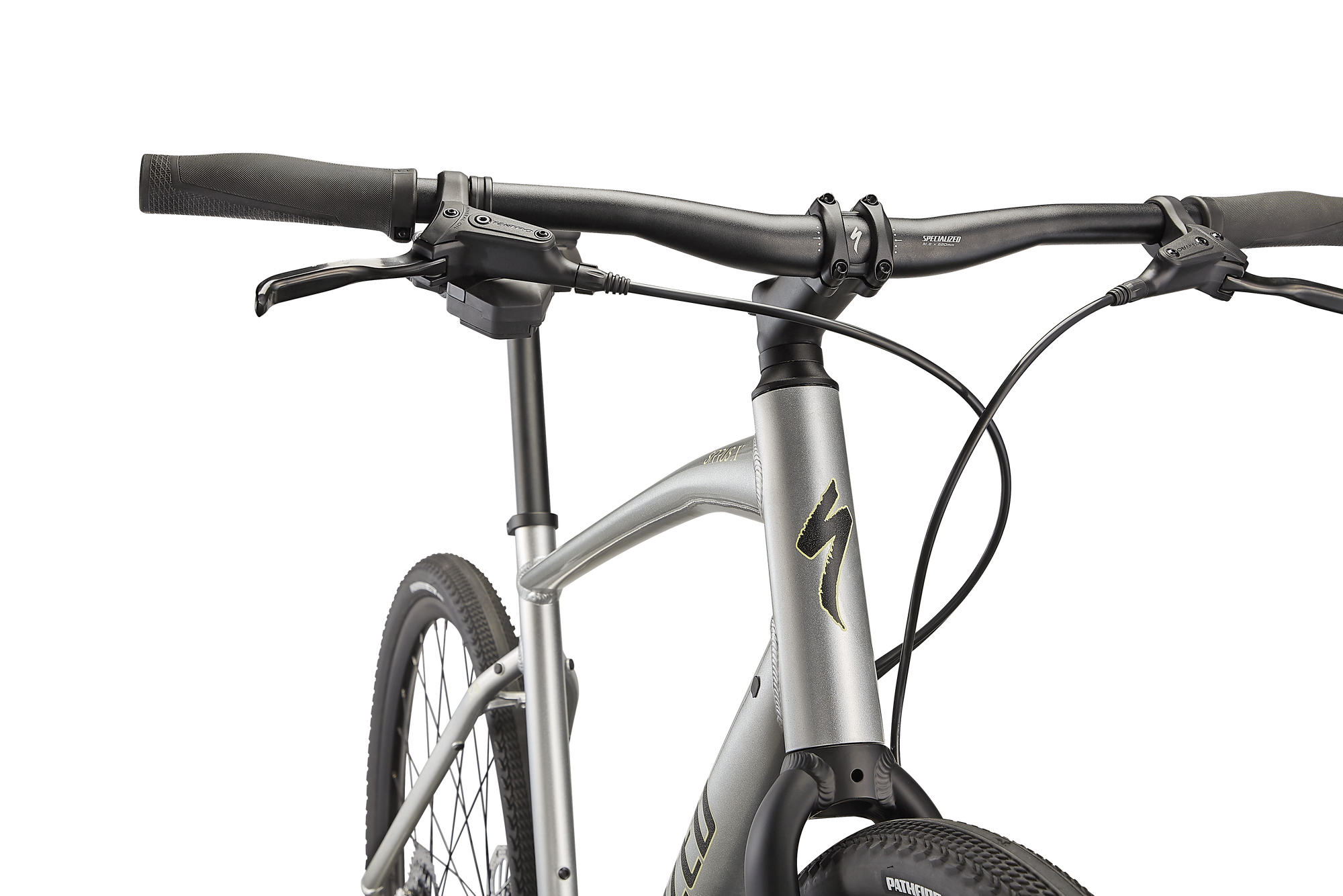 Specialized Sirrus X 3.0 - Gloss Flake Silver / Ice Yellow / Satin Black Reflective