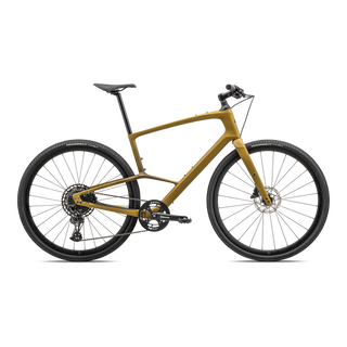 Specialized Sirrus X 5.0 - Satin Harvest Gold / Harvest Gold Tint Fade / Obsidian Speckle / Satin Obsidian Reflective