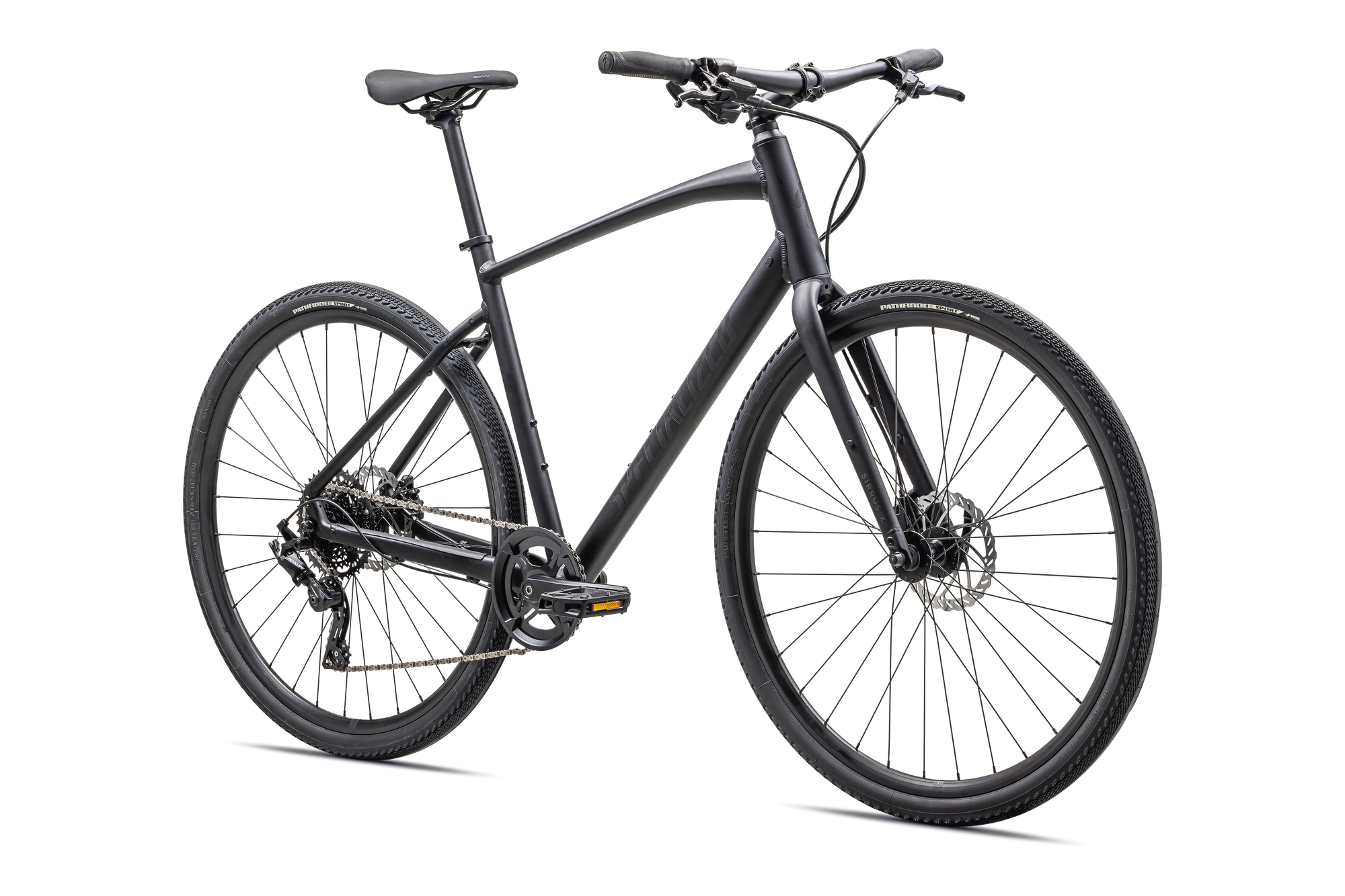 Specialized Sirrus X 2.0 - Satin Black / Black Reflective