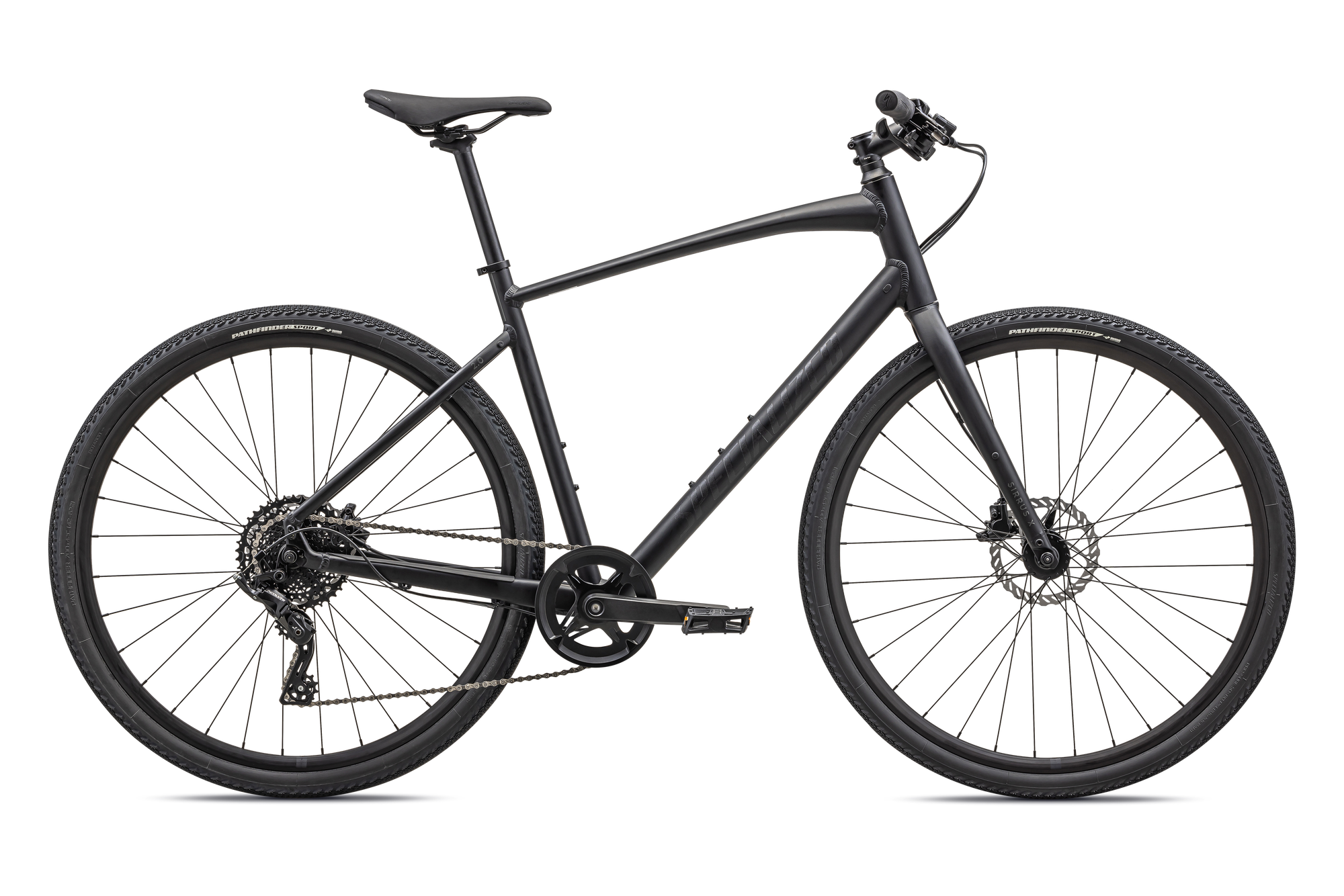 Specialized Sirrus X 2.0 - Satin Black / Black Reflective