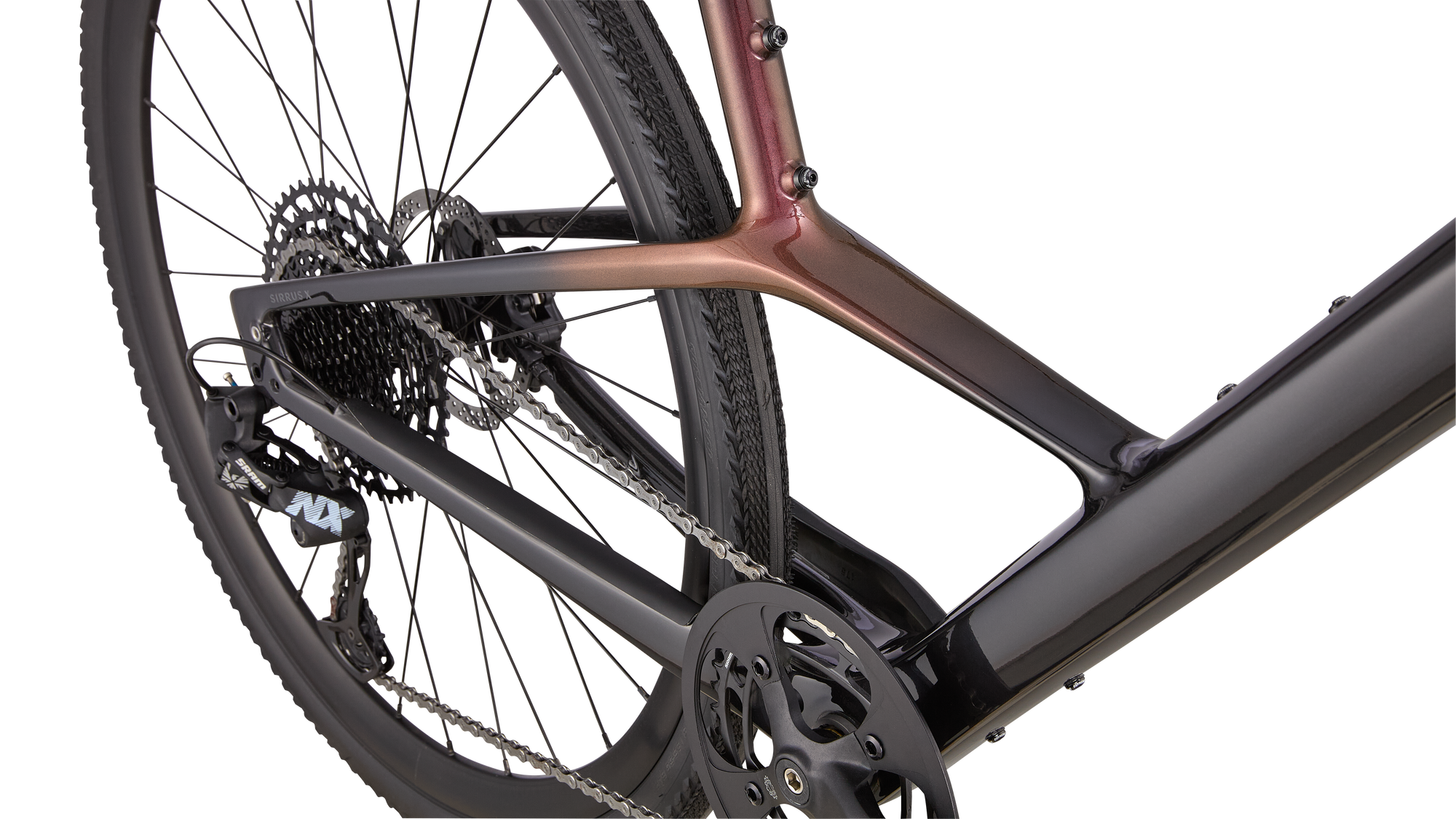 Specialized Sirrus X 5.0 - Gls Refl Carb Redprl Blk