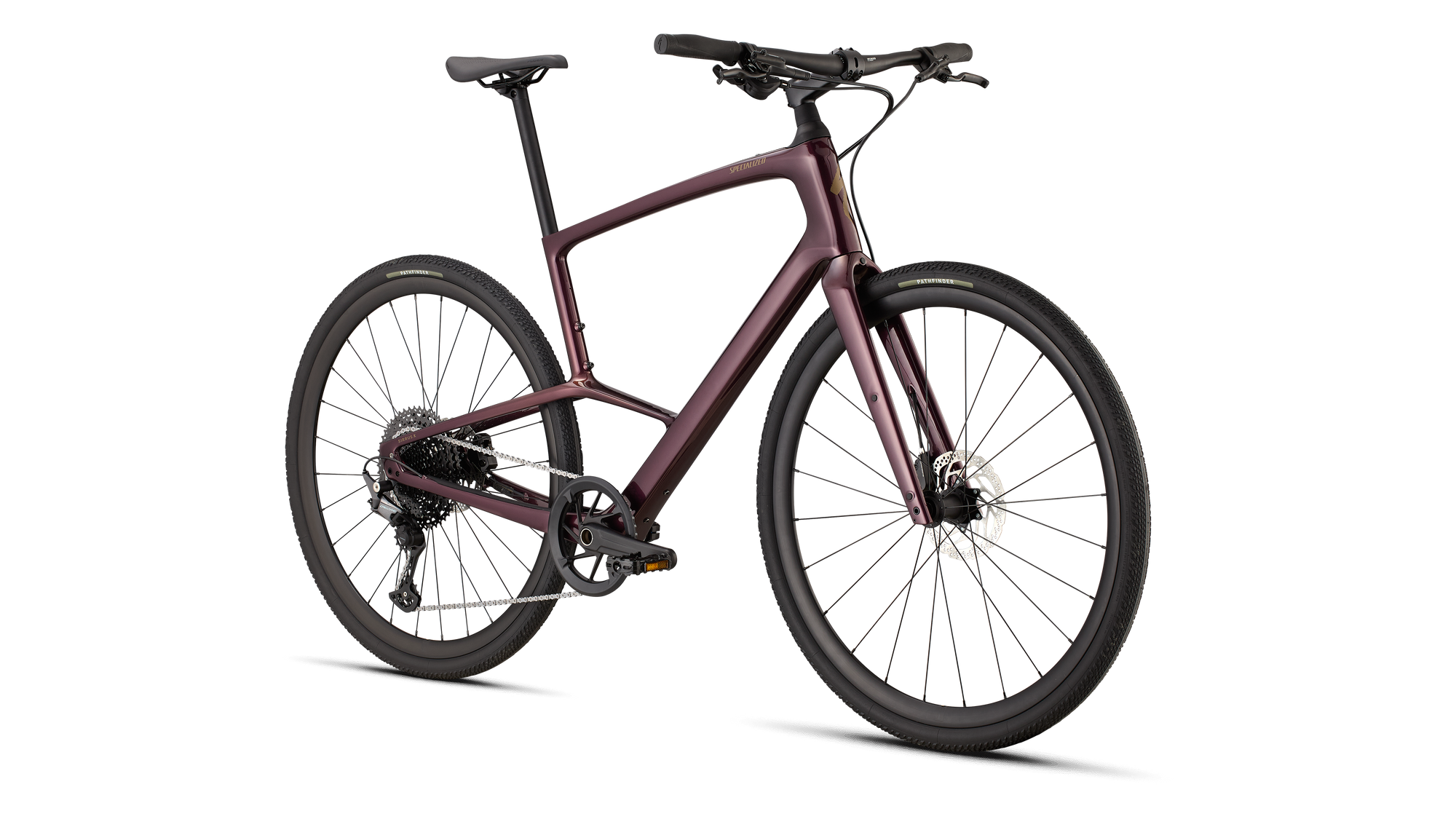 Specialized Sirrus X 5.0 - Gloss Bordeaux Metallic / Burnt Gold Metallic Frost Reflective