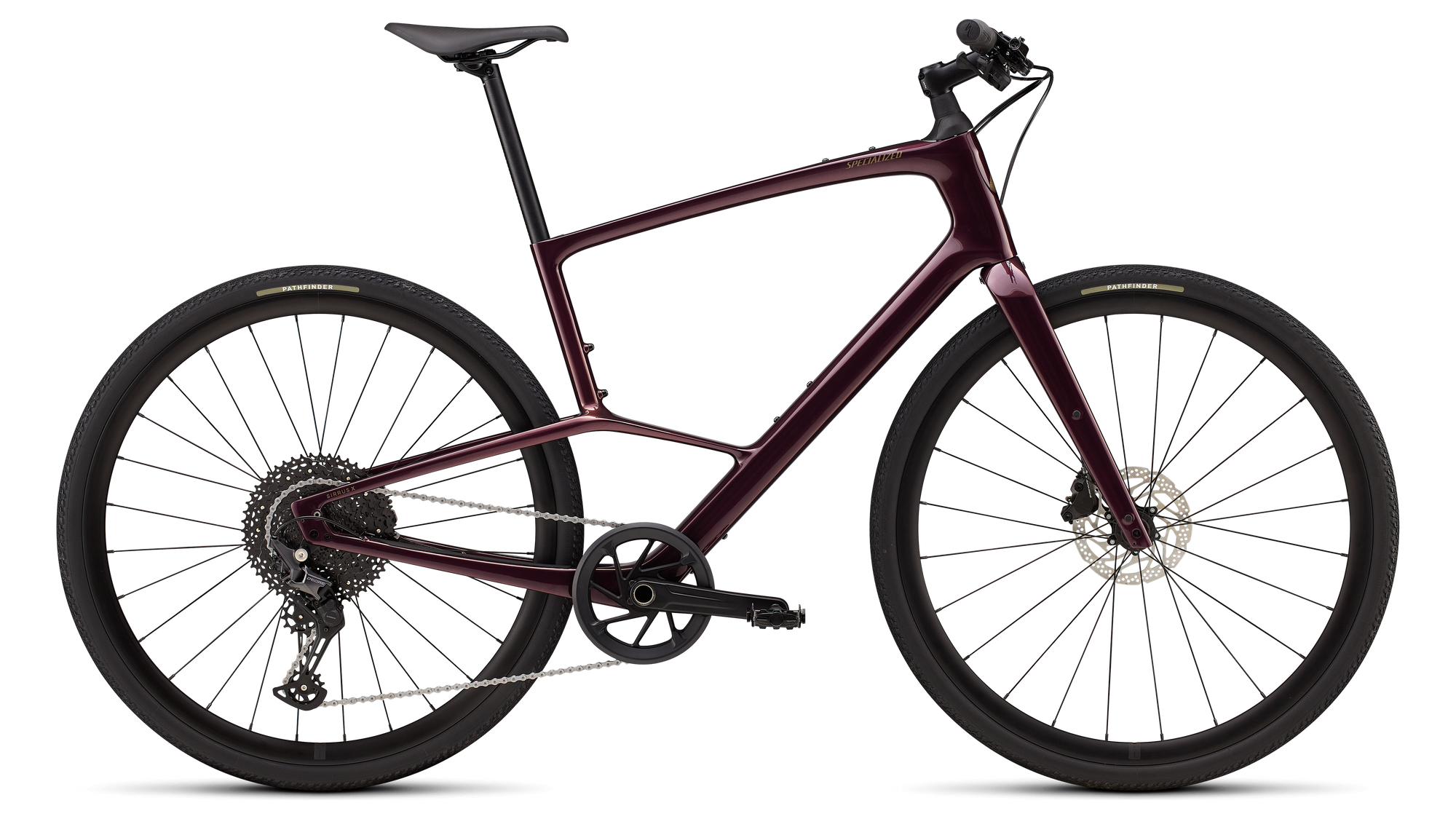 Specialized Sirrus X 5.0 - Gloss Bordeaux Metallic / Burnt Gold Metallic Frost Reflective