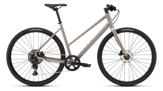 Specialized Sirrus X 2.0 Step-Through - Gloss Desert Metallic / Bordeaux Metallic Frost Reflective