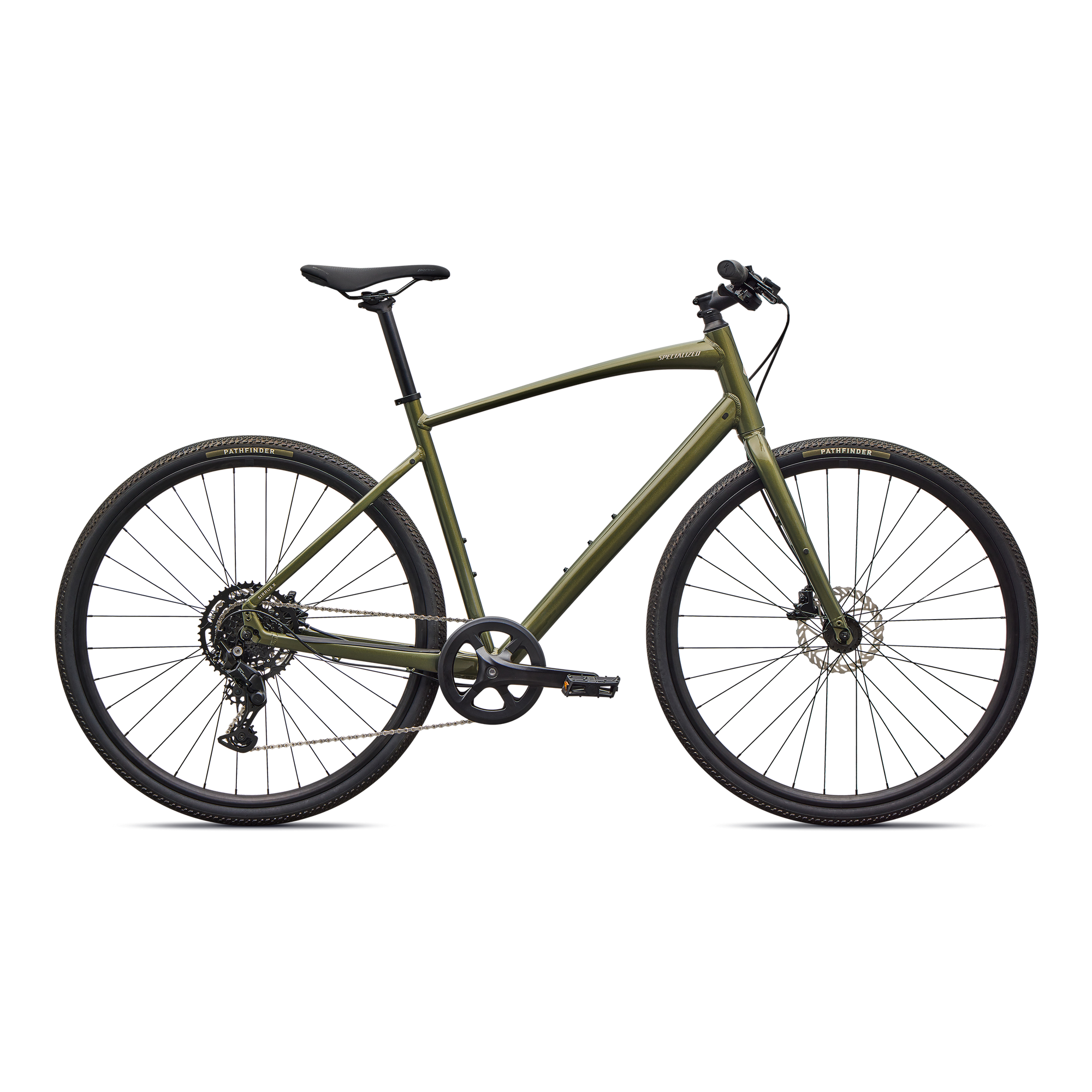 Specialized Sirrus X 2.0 - Gloss Laruel Green Metallic / Sandstone Metallic Frost Reflective
