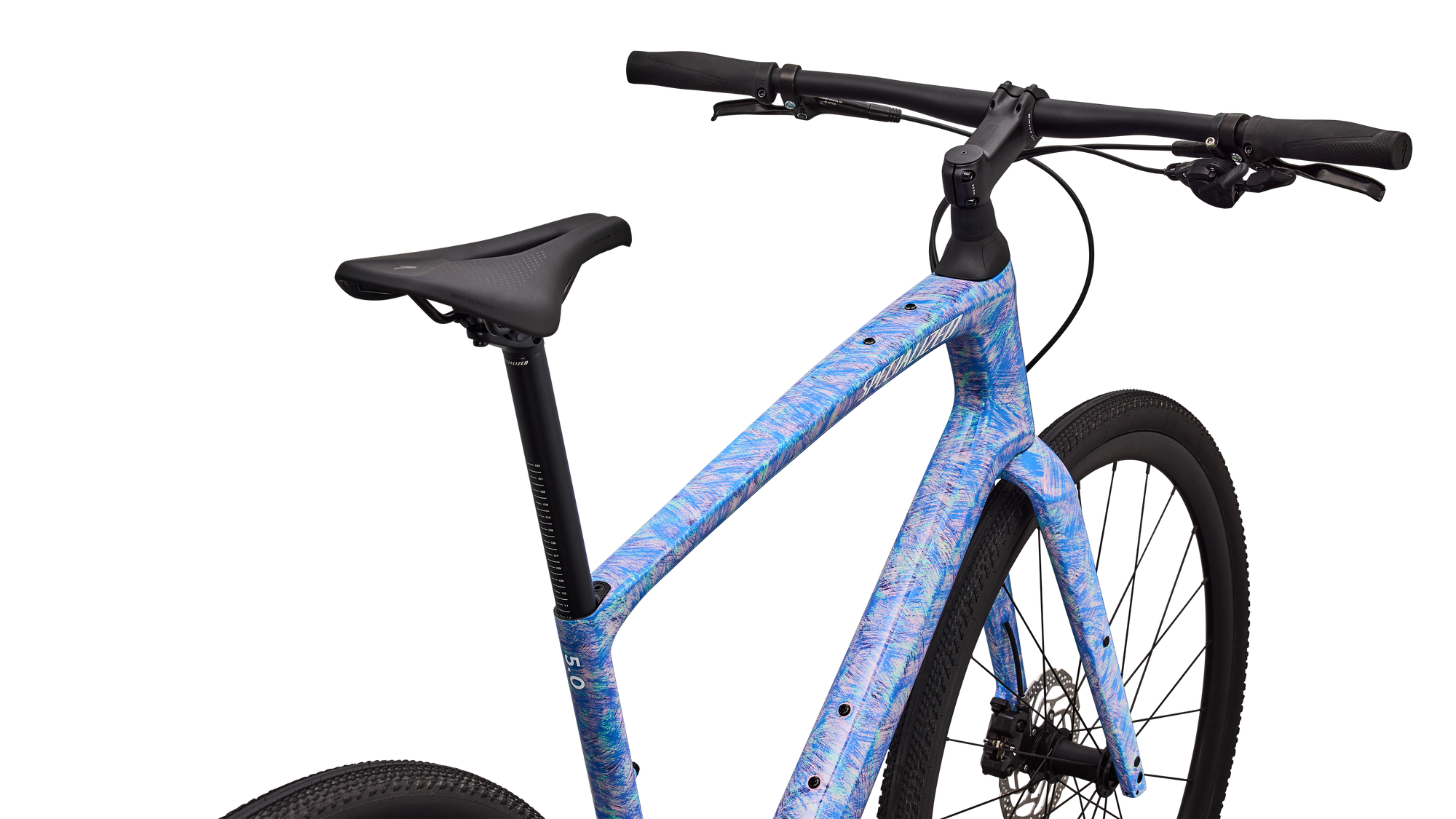 Specialized Sirrus X 5.0 - Gloss Dry Brushed Sky Blue / Oasis / Purple Haze / Desert Rose / Reflective White Frost