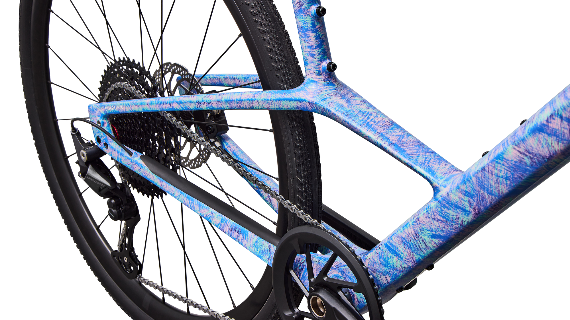 Specialized Sirrus X 5.0 - Gloss Dry Brushed Sky Blue / Oasis / Purple Haze / Desert Rose / Reflective White Frost