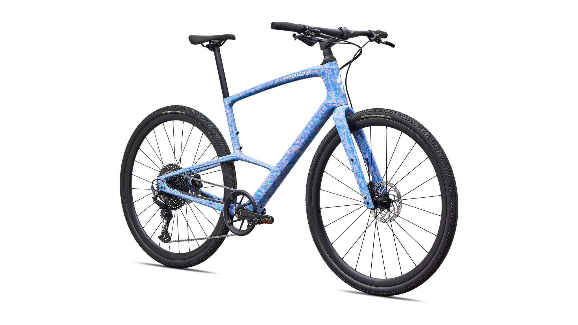 Specialized Sirrus X 5.0 - Gloss Dry Brushed Sky Blue / Oasis / Purple Haze / Desert Rose / Reflective White Frost