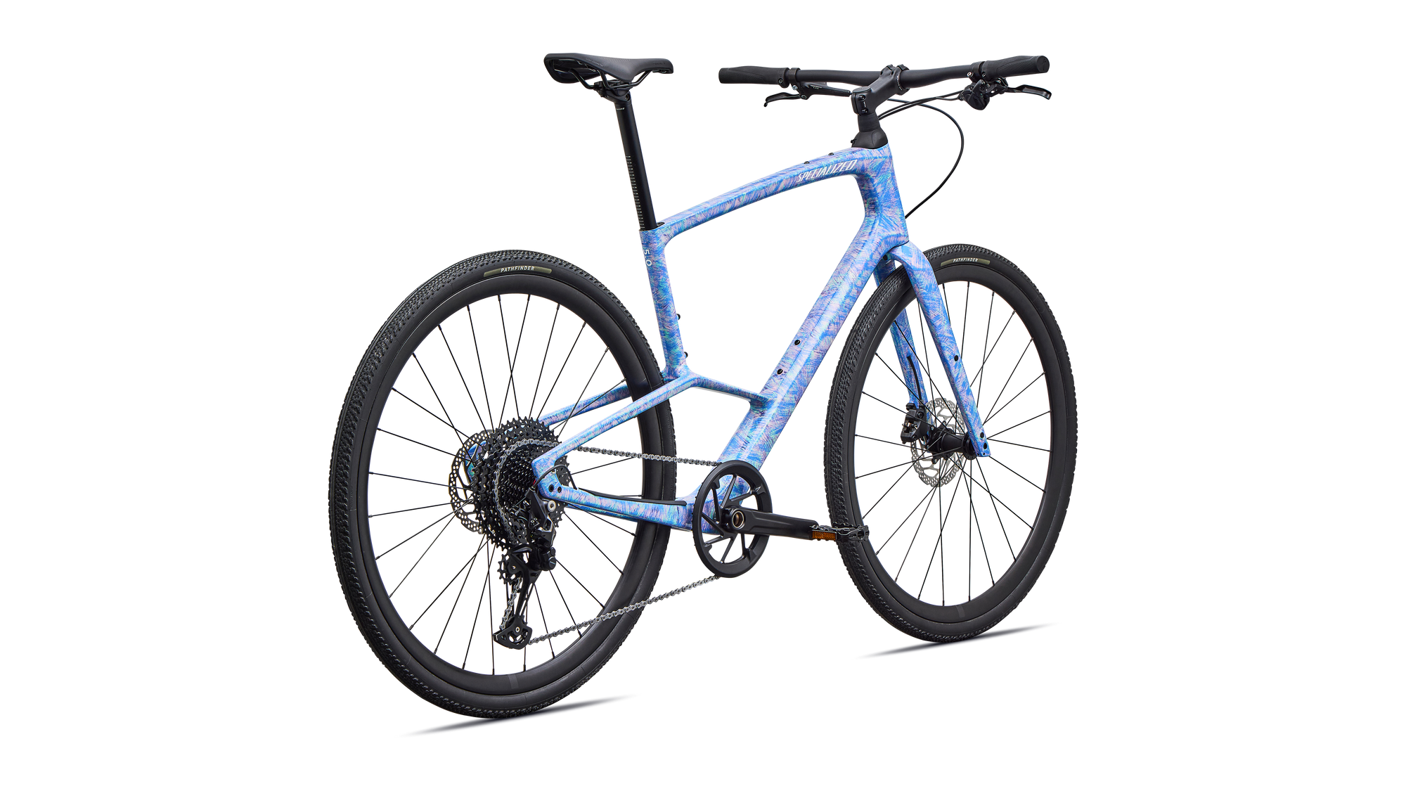 Specialized Sirrus X 5.0 - Gloss Dry Brushed Sky Blue / Oasis / Purple Haze / Desert Rose / Reflective White Frost