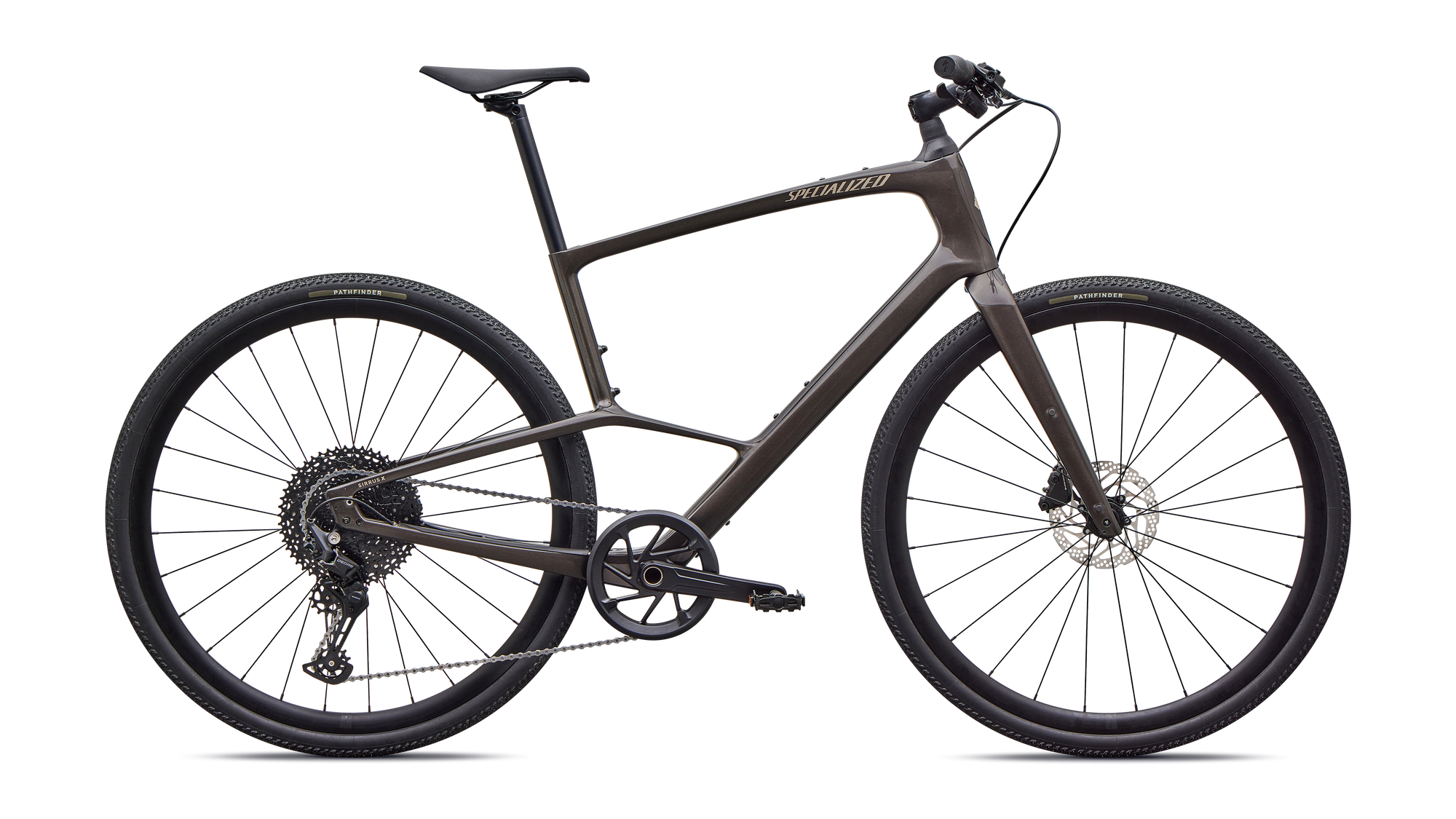 Specialized Sirrus X 5.0 - Gloss Warm Smoke / Sandstone Metallic Frost Reflective