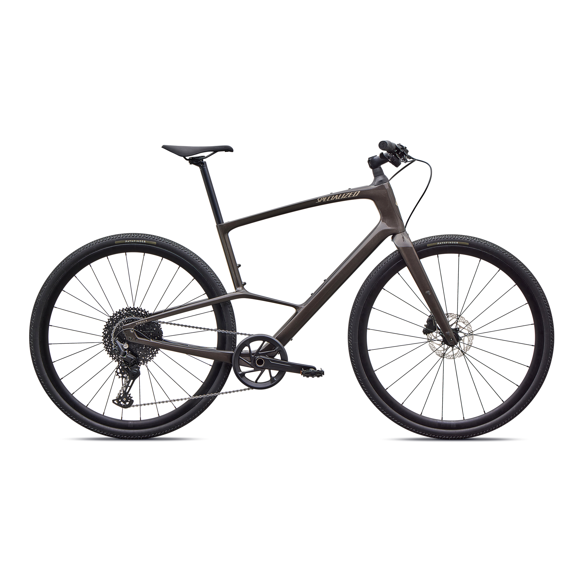 Specialized Sirrus X 5.0 - Gloss Warm Smoke / Sandstone Metallic Frost Reflective