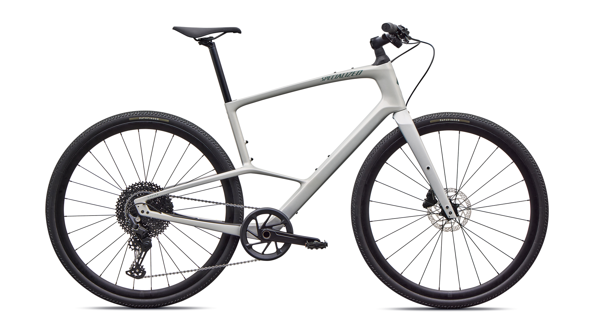 Specialized Sirrus X 5.0 - Gloss Dolomite Metallic / Fjord Metallic Frost Reflective