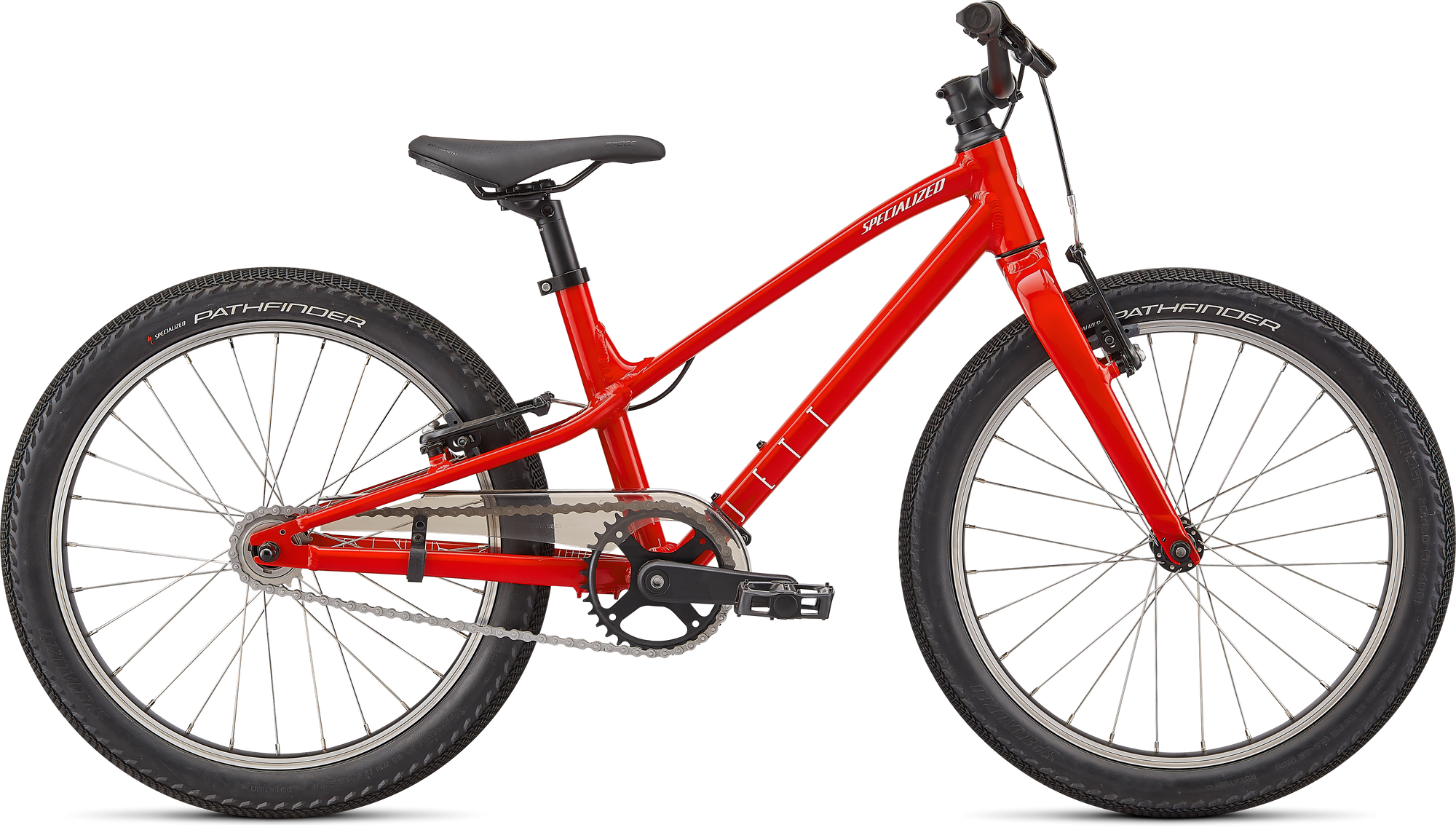 Specialized Jett 20 Single Speed - Gloss Flo Red / White