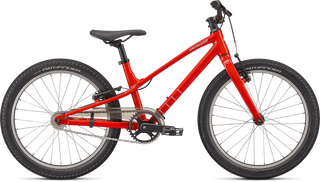 Specialized Jett 20 Single Speed - Gloss Flo Red / White