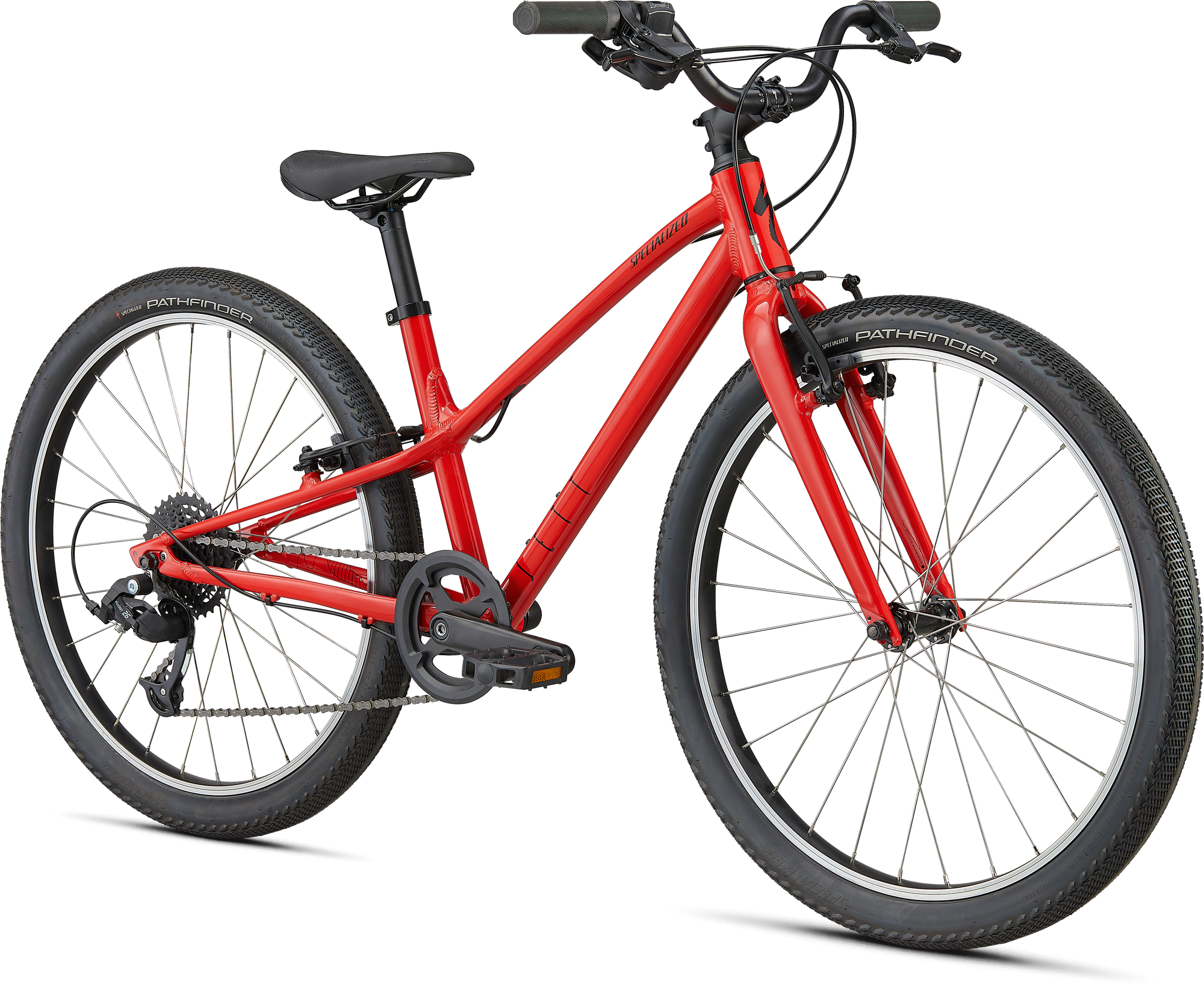 Specialized Jett 24 - Gloss Flo Red / Black