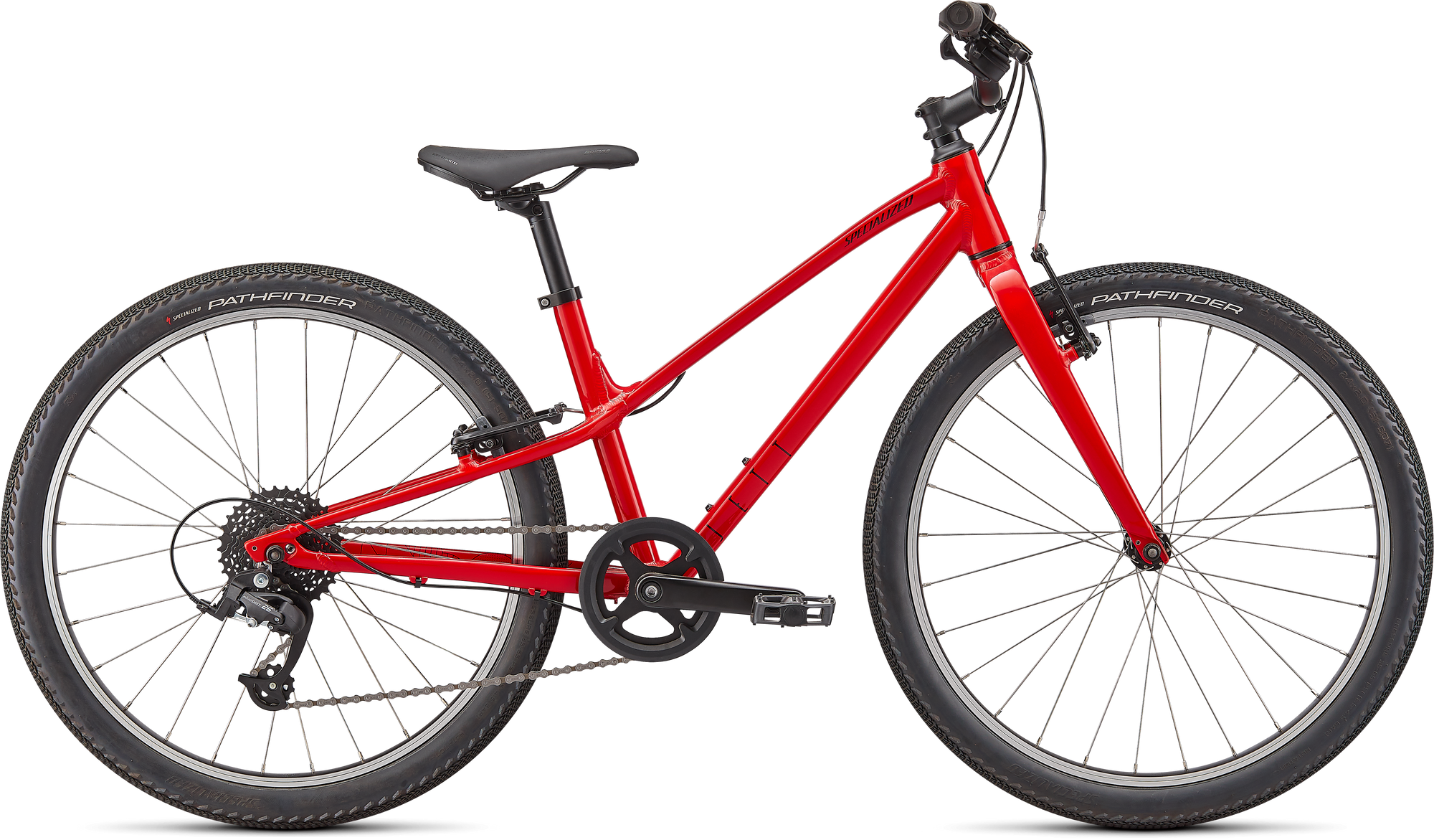 Specialized Jett 24 - Gloss Flo Red / Black