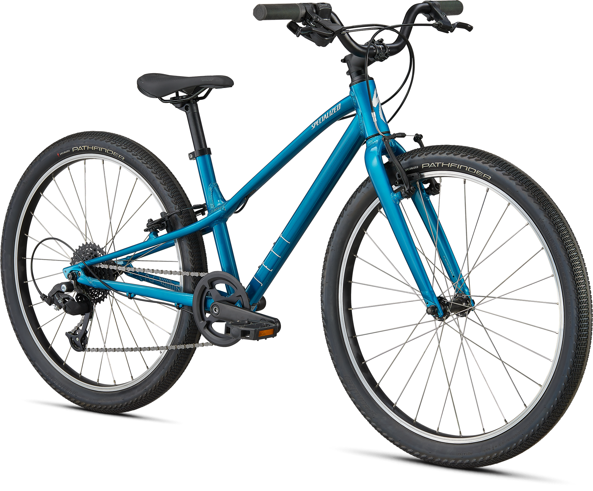 Specialized Jett 24 - Gloss Teal Tint / Flake Silver