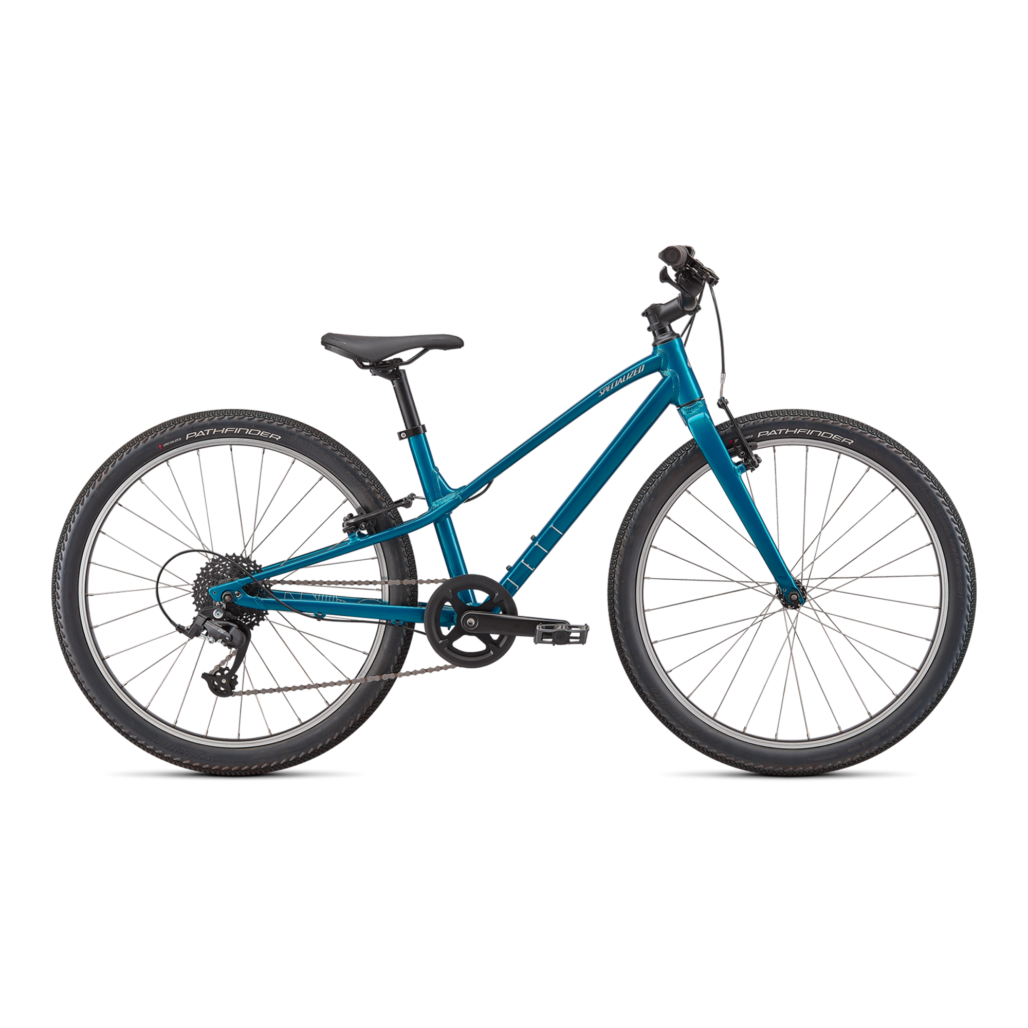 Specialized Jett 24 - Gloss Teal Tint / Flake Silver