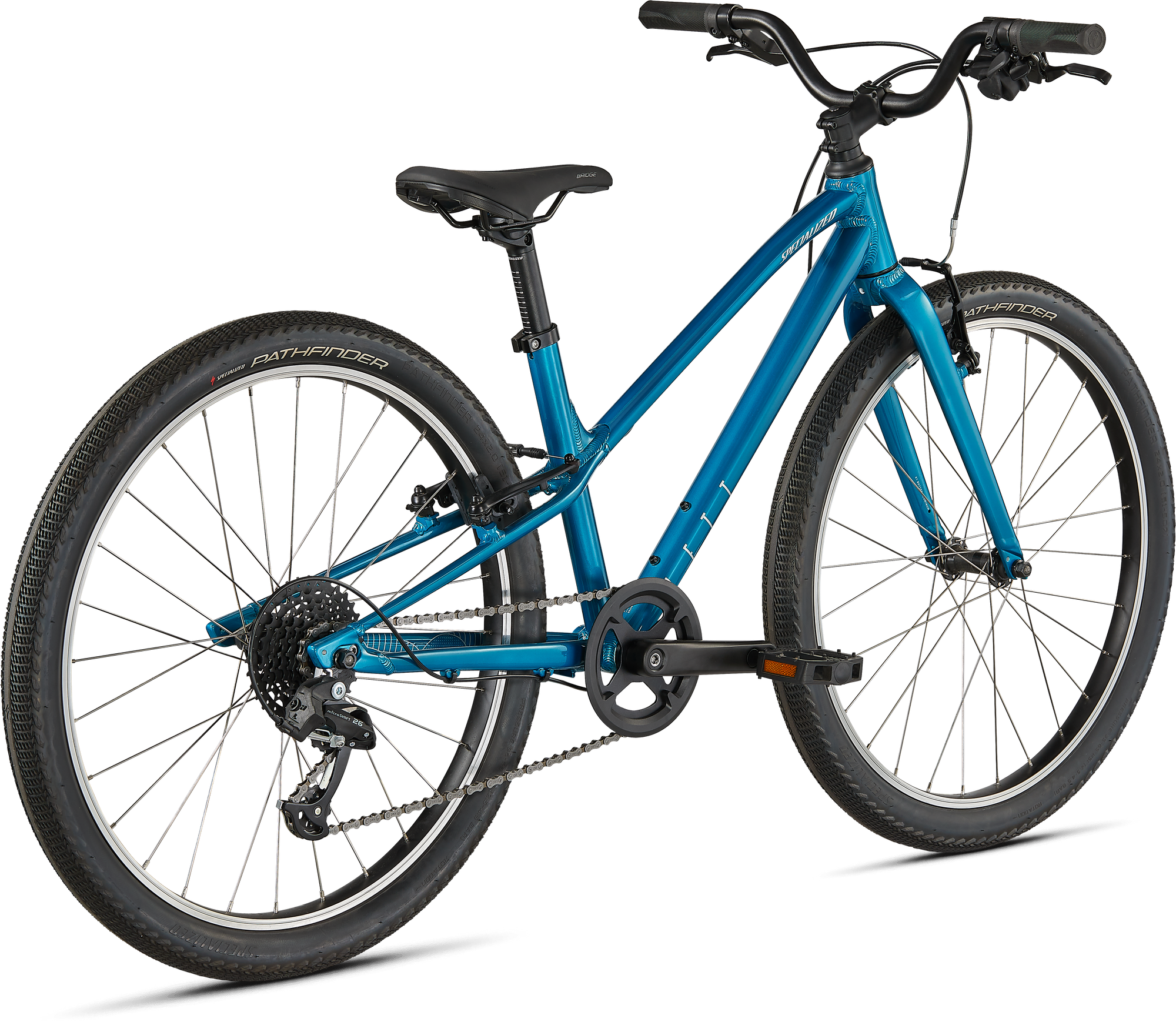 Specialized Jett 24 - Gloss Teal Tint / Flake Silver