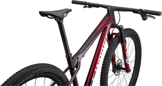 Specialized S-Works Epic World Cup - SRAM XX AXS, RockShox Ultimate - Gloss Red Tint / Flake Silver Granite / Metallic White Silver
