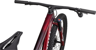 Specialized S-Works Epic World Cup - SRAM XX AXS, RockShox Ultimate - Gloss Red Tint / Flake Silver Granite / Metallic White Silver