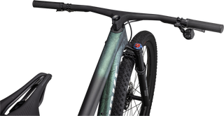 Specialized S-Works Epic World Cup - SRAM XX AXS, RockShox Ultimate - Satin Chameleon Lapis Tint Granite / Brushed Chrome
