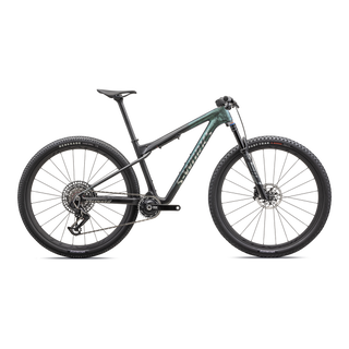 Specialized S-Works Epic World Cup - SRAM XX AXS, RockShox Ultimate - Satin Chameleon Lapis Tint Granite / Brushed Chrome