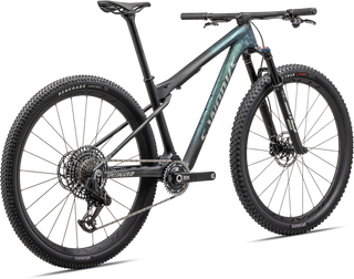 Specialized S-Works Epic World Cup - SRAM XX AXS, RockShox Ultimate - Satin Chameleon Lapis Tint Granite / Brushed Chrome