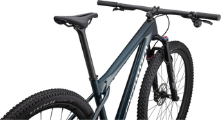 Specialized Epic World Cup Pro - SRAM X0 AXS, RockShox Ultimate - Gloss Deep Lake Metallic / Chrome