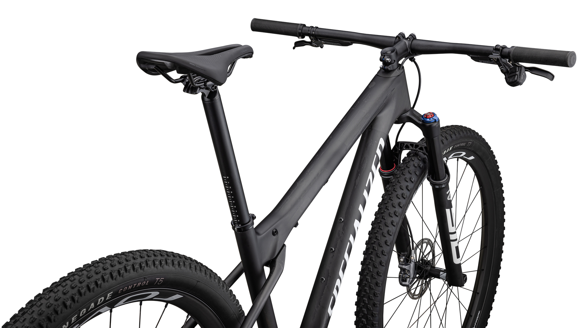 Specialized Epic World Cup Expert - SRAM GX AXS, RockShox Select+ - Satin Carbon / White Pearl