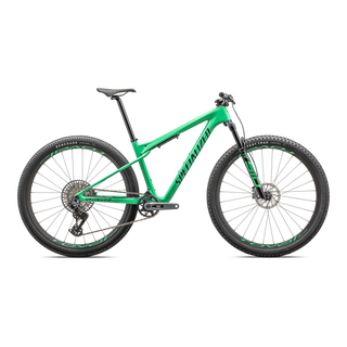 Specialized Epic World Cup Expert - SRAM GX AXS, RockShox Select+ - Gloss Electric Green / Forest Green Pearl